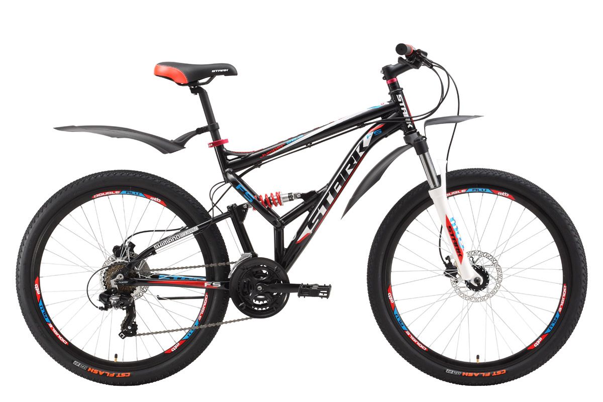 Двухподвесный велосипед 26 дюймов STARK Jumper 26.2 FS HD (2017)